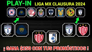 PRONÓSTICOS PLAY-IN Liga MX CLAUSURA 2024 by DaniFut 5,372 views 1 month ago 9 minutes, 46 seconds