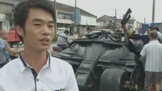 Китаец построил Бэтмобиль из материалов со свалки (новости) http://9kommentariev.ru/