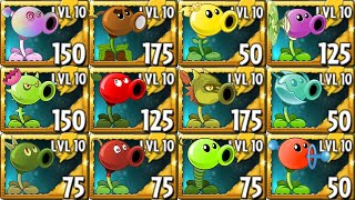 Plants Vs Zombies 2 All Peas Plants Fight!