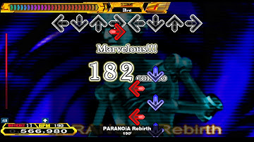 【DDR 3rd】 PARANOiA Rebirth [DOUBLE DIFFICULT] 譜面確認＋クラップ
