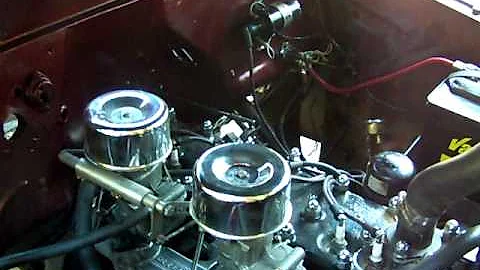 Full race flathead 6 in a 1947 Plymouth