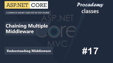 #17 Meerdere middleware aan elkaar koppelen | Middleware begrijpen | ASP.NET Core MVC-cursus