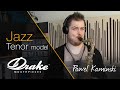 Saxophonist pawel kaminski plays his drake jazz 8 tenor mouthpiece