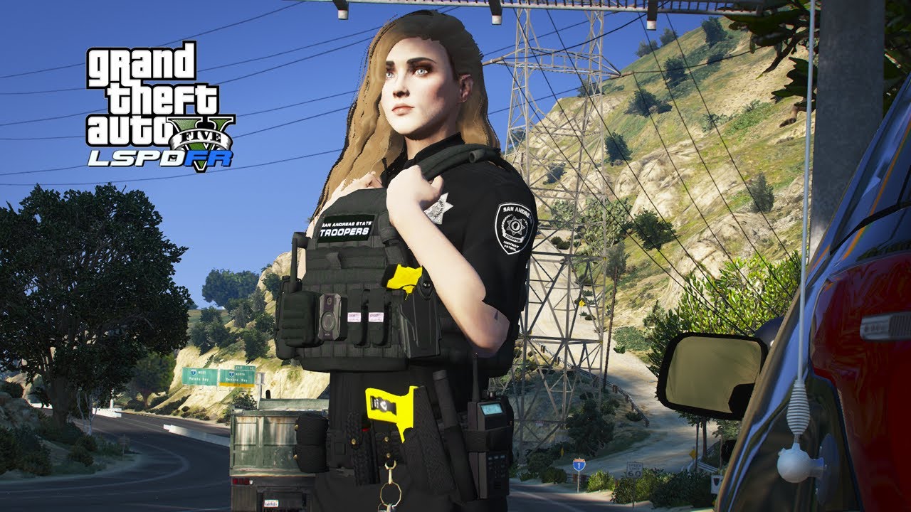 Sast Gta Rp Lspdfr Gta 5 Female SAST Responding To Vehicle Accident #lspdfr #gta5 ...
