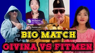 Big match || Givina vs Fitmen, जस्ले हार्छ उसइले बाघ दिने।