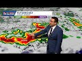 More storms possible today and this weekend while hot
