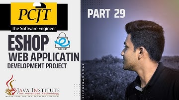 eShop Web Application | JAVA institute | PCJT video 29