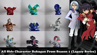 All Side Character Bakugan!!! (Legacy Series: Season 1)