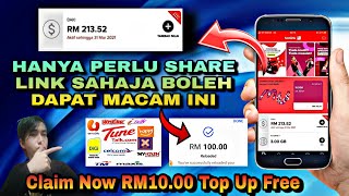 WAJIB CUBA !! CARA DAPAT TOPUP FREE RM10.00 KE RM100.00 SETIAP HARI | 2021 screenshot 5