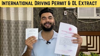 International Driving Permit 🇨🇦 | DL Extract | DL Abstract From India |  Any Country | Chandigarh screenshot 3