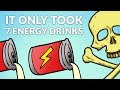 A Man Drank 1 Can of Energy Drink Per Hour, Here's What Happened 7 Hours Later