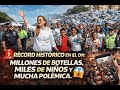 RÉCORD HISTÓRICO EN EL DN: MILLONES DE BOTELLAS, MILES DE NIÑOS Y MUCHA POLÉMICA