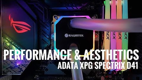 XPG Spectrix D41 Review | Unleash the OC potential with RGB Madness