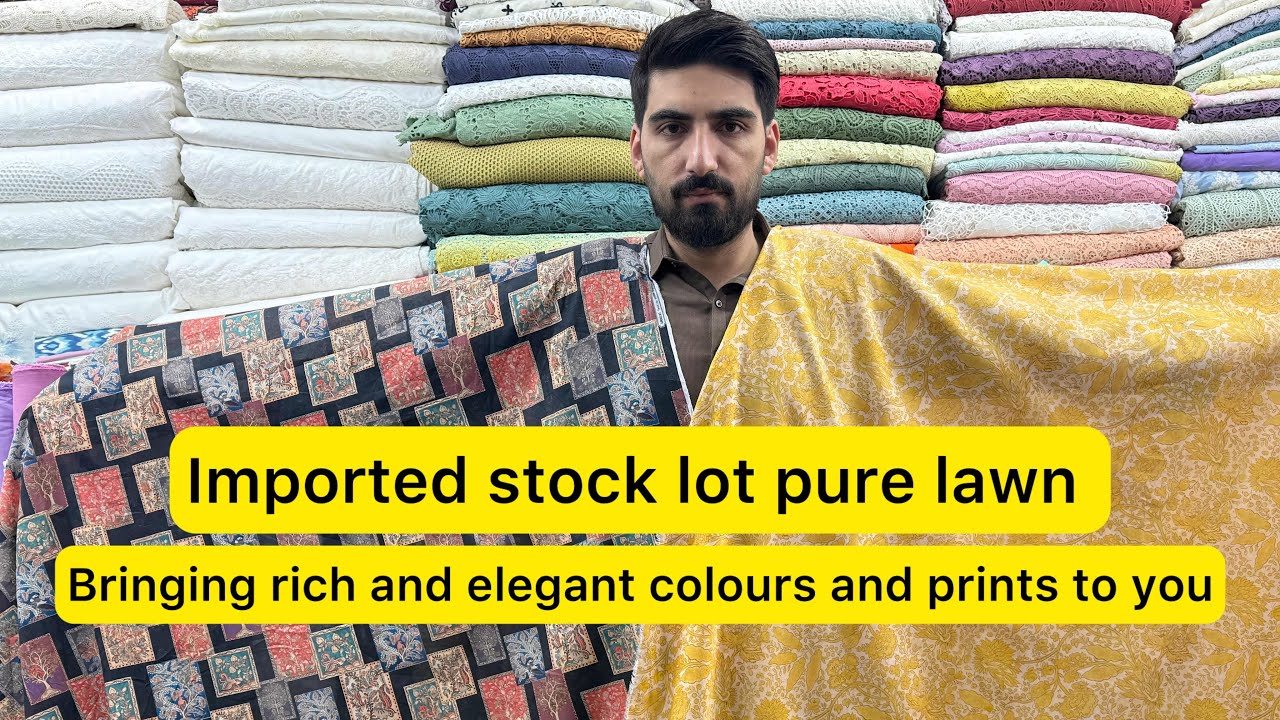 Stock lot primium prints // Summer spring colours and prints // High Quality lawn // limited stock