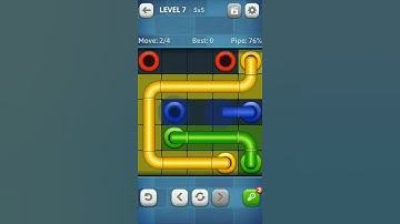 Pipe Art Game Play 5×5 Level 7 walkthrough Android and ios