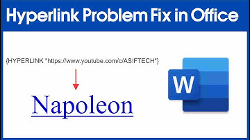 How to fix { hyperlink } on Microsoft Word. Hyperlink problem in word