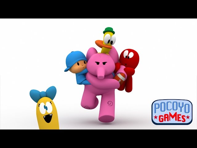 Vamos desenhar e colorir os Jogos Olímpicos do Pocoyo 