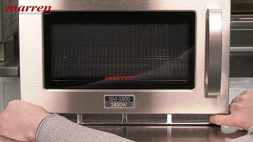 How to clean the filter on your Marren ISM-1800 Microwave Oven