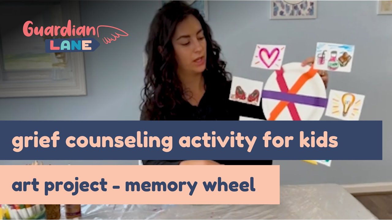 Grief Support - Memory Wheel #art - YouTube