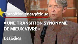 Elisabeth Borne présente son plan pour faire de la France « une nation verte »