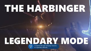The HARBINGER (Last BOSS) LEGENDARY mode in halo infinite