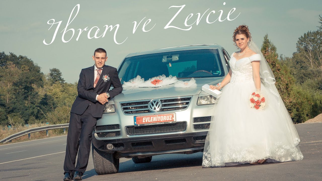 Zevcie ve Ibrahim düğün gününde 07.08.2015