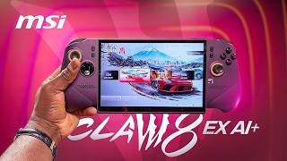MSI Claw 8 EX AI+ Hands-on: INTEL's Gaming BEAST!