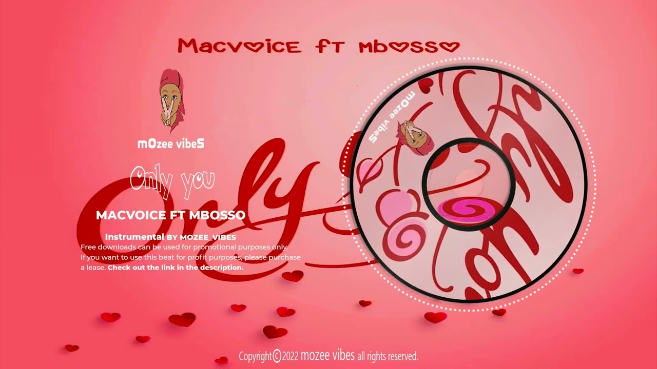 Macvoice ft Mbosso   Only You official Audio Instrumental Beat 