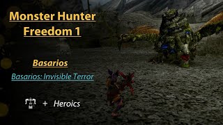 Basarios Basarios Invisible Terror Monster Hunter Freedom 1
