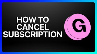 How To Cancel Gumroad Subscription Tutorial