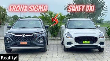 आख़िर आपको FRONX लेनी चाहिए या SWIFT देखिए इस वीडियो में !! Fronx Vs Swift Comparison🔥