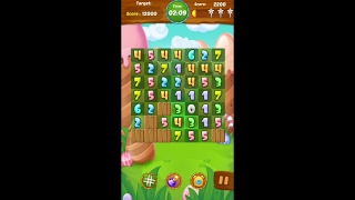 Connect 10 - Fun Math Puzzle (by GA Technologies) - puzzle game for android and iOS - gameplay. screenshot 1