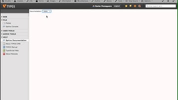 Render Extension Documentation in TYPO3 Backend