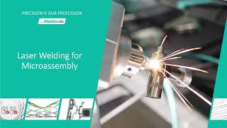 Laser Welding for Microassembly | MeKo Webinar