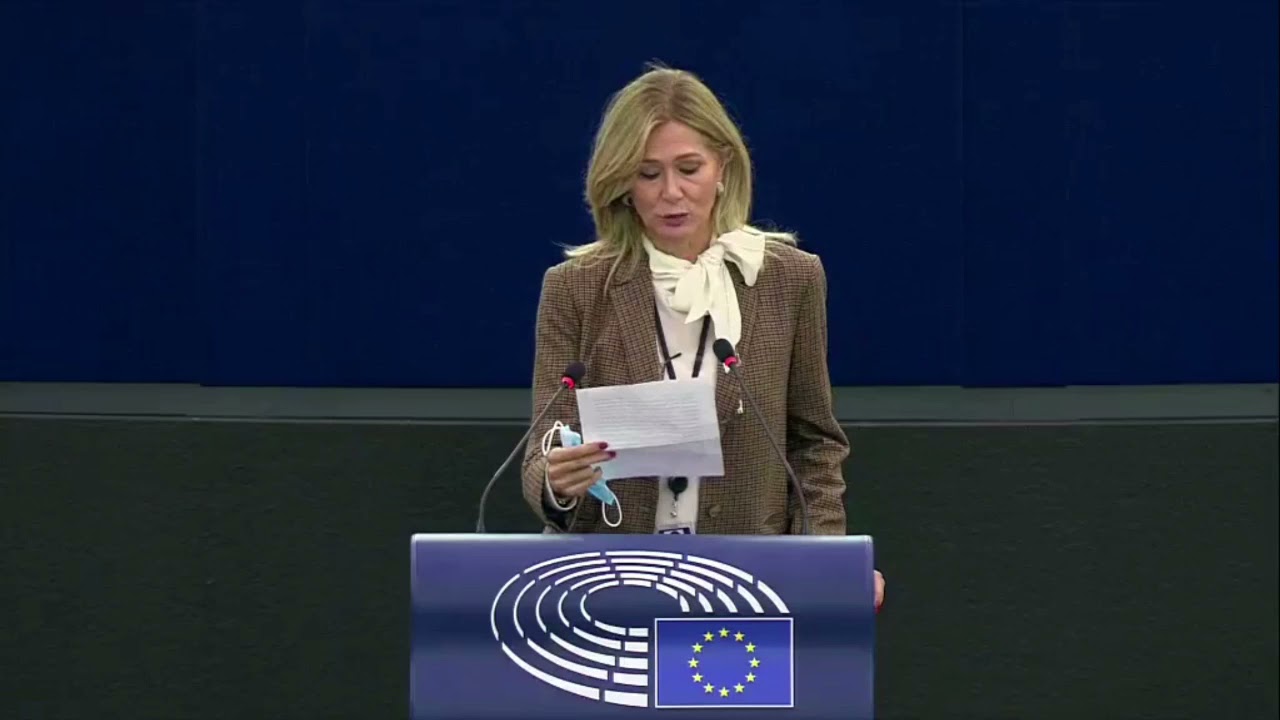 ⁣commissione europea parlamentare.  Francesca Donato