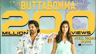 AlaVaikunthapurramuloo - ButtaBomma Full Video Song (4K) | Allu Arjun | Thaman S | Armaan Malik