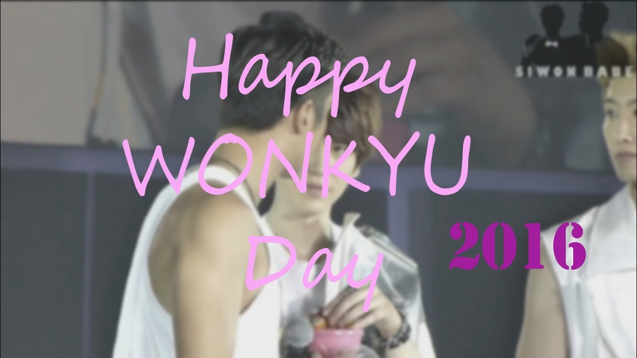 HAPPY WONKYU DAY 2016 - STAND BY YOU
