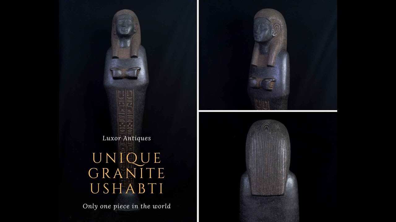 Handmade Antique Rare King Ushabti Shabti Statue Figure of Ancient Egyptian BC