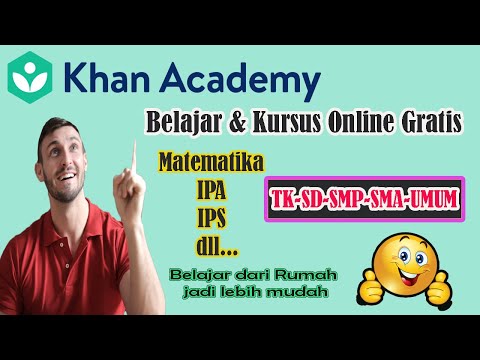 Situs Web Untuk Belajar & Kursus Online Gratis | Khan Academy