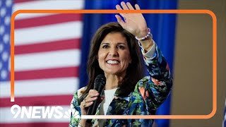 Republican Presidential Candidate Nikki Haley holds rally in Centennial