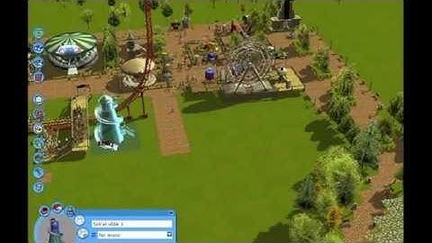 RCT3 Park Tutorial Part 3: First Coaster!