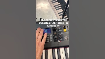 Transpose Tutorial Yamaha CP88