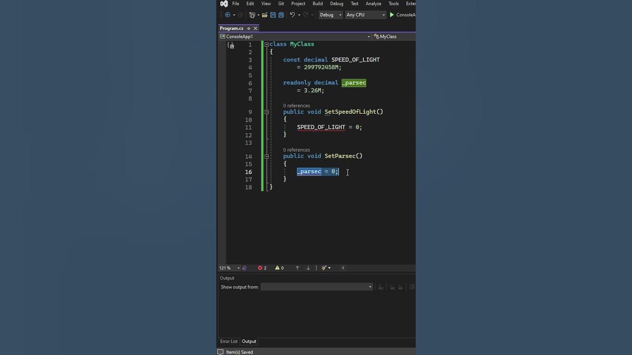 Const Vs Readonly csharp YouTube const-vs-readonly-csharp-youtube
