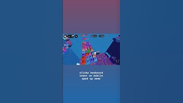 Clicky Keyboard Tower on Roblox sped up asmr #roblox #obby #keyboard #asmr #viral #shorts