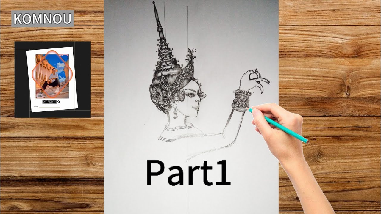 How to draw a dancer | beautiful girl (part1) - YouTube