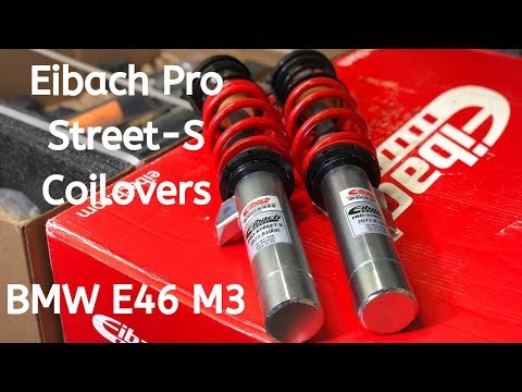 Unboxing Eibach Pro Street-S Coilovers BMW E46 M3 - Features 