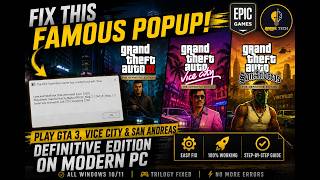 How to Fix UE4 Gameface Crash in GTA Trilogy Definitive Edition (Epic Games) | 100% Solution (2026)