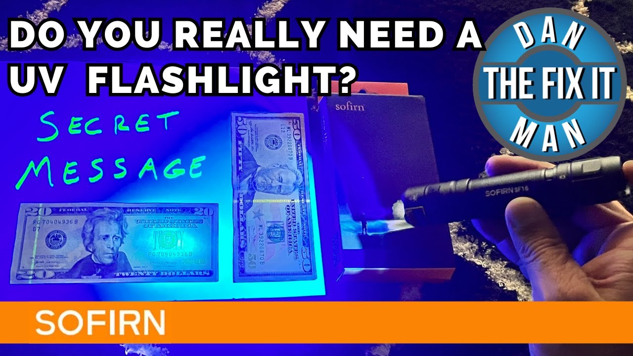 Do You Really Need a UV Flashlight? SOFIRN SF16 365nm UV Flashlight Black Light Unboxing and Review!