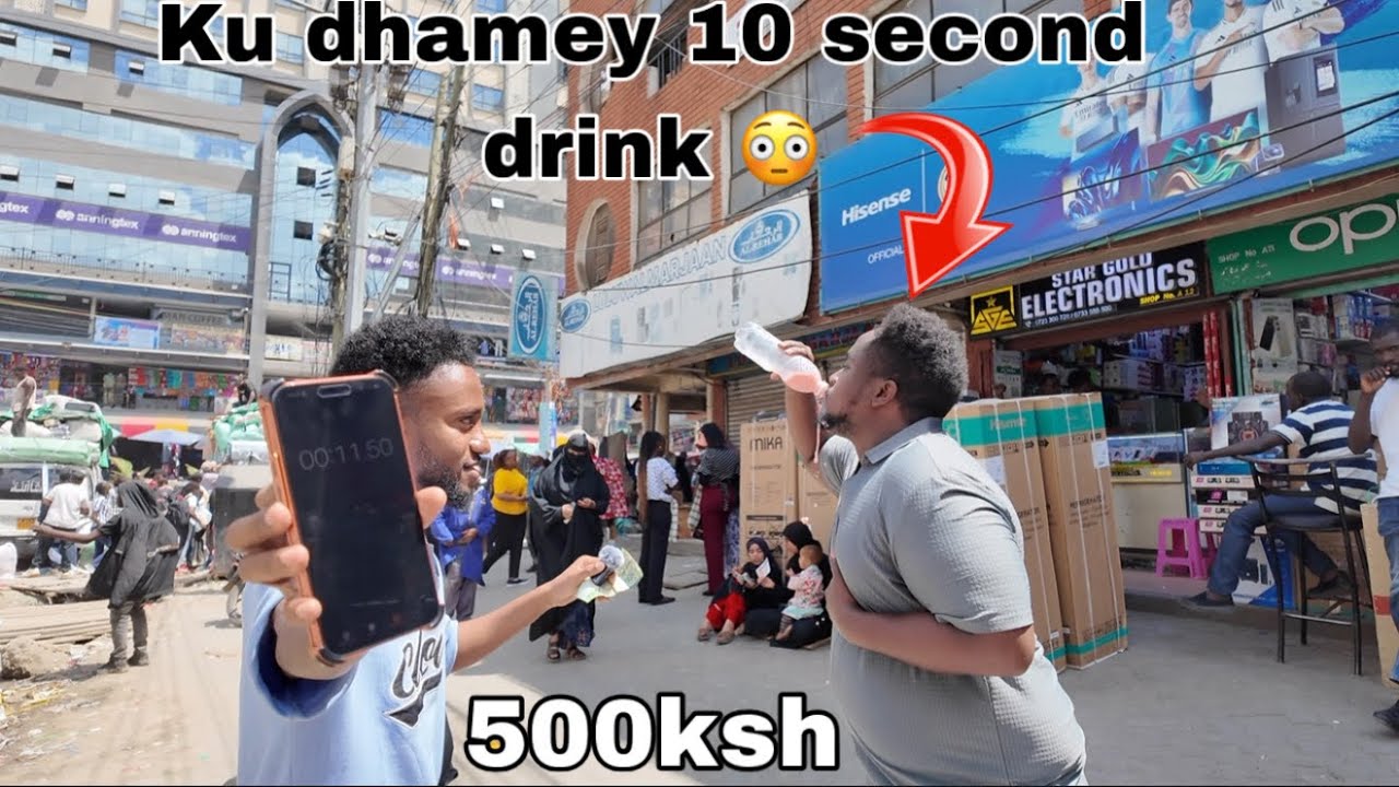 10 SECOND KU DHAMEY CABITAAN LKN MXA KA RACDAY 😳