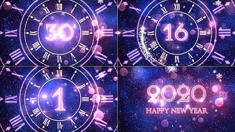 New Year 2020 Countdown 2020 V2 | Motion Graphics - Videohive template
